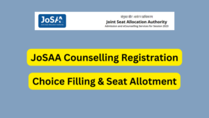 JoSAA Counselling 2023 round 1 seat allotment result releasing tomorrow on josaa.nic.in