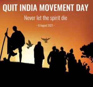 Quit India Movement Day 