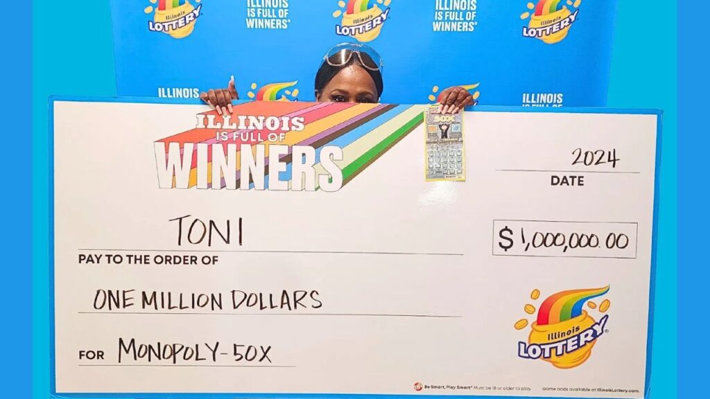 Illinois Woman Wins $1 million lottery