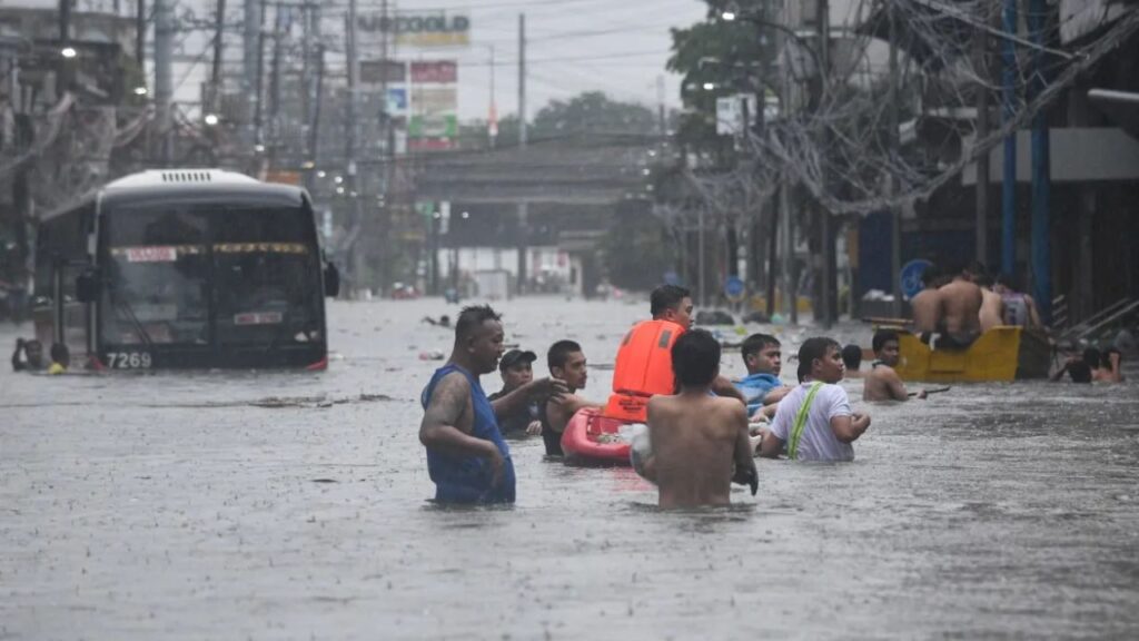 Manila Gets Hit by Typhoon Gaemi