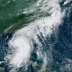 Hurricane Debby Strengthen to Category 1