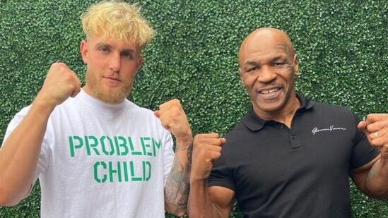 Mike Tyson and Jake Paul had a press conference at Fanatics Fest